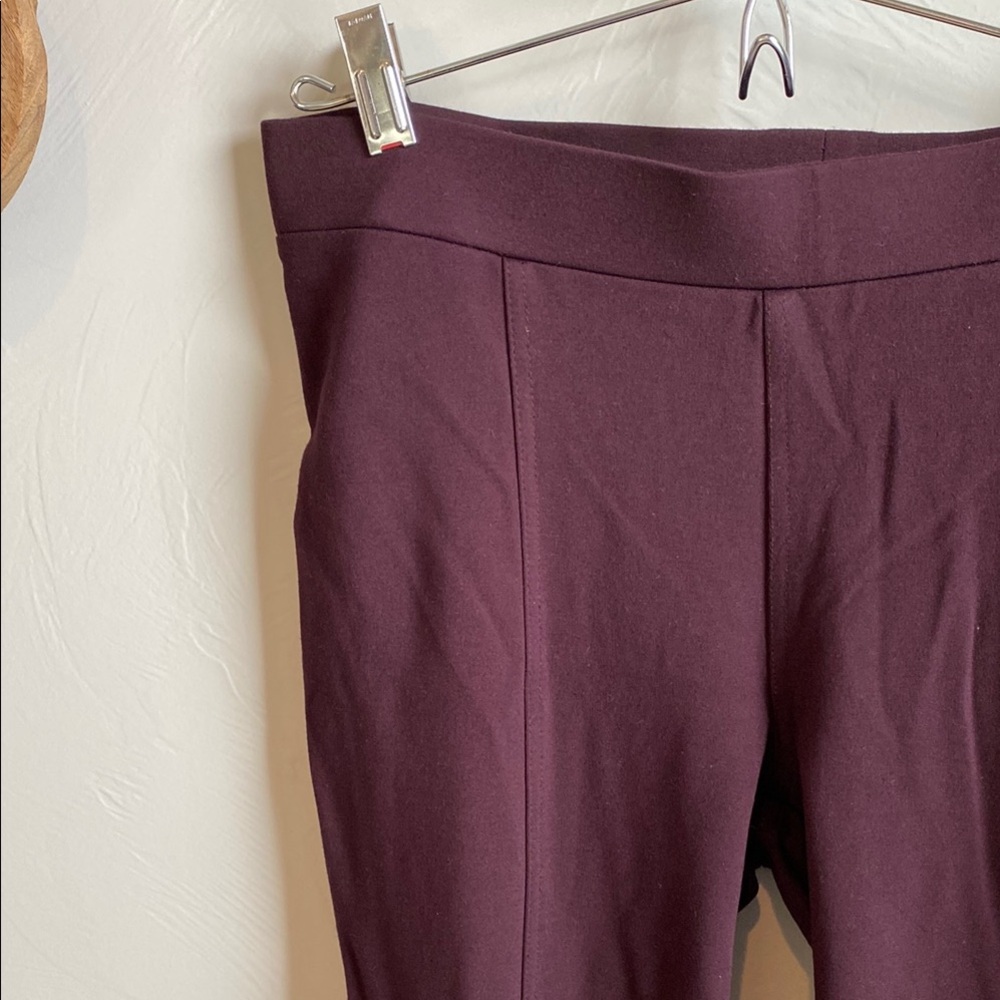 Rich Wine Ponte Leggings
